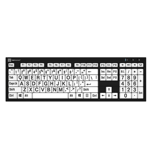 Logic XL Print Nero Keyboard