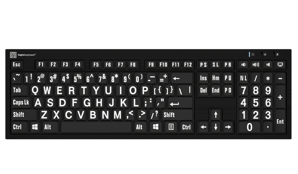 Logic XL Print Nero Keyboard